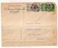 CHAMBERY  1921  N°156  N°137 Déf - Cartas & Documentos