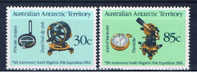 AUSAT+ Australische Antarktische Gebiete 1984 Mi 61-62** - Nuevos