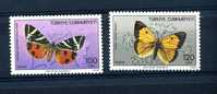 Turquie  :  Yv  2527-28  **  Papillon - Nuovi