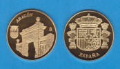 ESPAÑA / SPAIN   MEDALLA  ORO / GOLD    SC/UNC  PROOF  ARAGON    DL-7135 - Other & Unclassified