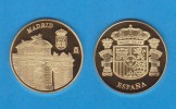 ESPAÑA / SPAIN   MEDALLA  ORO / GOLD    SC/UNC  PROOF  MADRID     DL-7147 - Andere & Zonder Classificatie