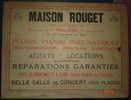 Porte Document,Maison ROUGET,TOULOUSE,Tout Ce Qui Concerne La Musique.Dim 610x380 - Objets Dérivés