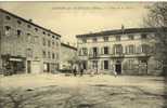 CPA (69)  LAMURE SUR AZERGUES Place De La Mairie - Lamure Sur Azergues