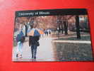 CPM-ETATS-UNIS -ILLINOIS -UNIVERSITY OF ILLINOIS - RAINY MONDAY-CARTE EN BON ETAT . - Andere & Zonder Classificatie