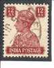 India Inglesa - Nº Yvert 173 (usado) (o). - 1936-47 Koning George VI