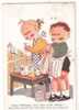 27760)cartolina Inglese - Bimbi In Cucina Con 30c - Postmark Collection