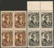 Russia / Soviet Union 1945 Mi# 990-991 ** MNH - Block Of 4 - Ungebraucht