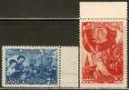 Russia / Soviet Union 1947 Mi# 1114-1115 ** MNH - Unused Stamps