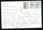 Nice Franking 3   Stamps  On   PC  1994. - Lettres & Documents