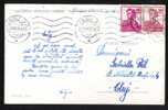 Nice Franking Error Color Stamps  On   PC ,  1960. - Variétés Et Curiosités