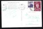 Nice Franking TOYO ODA Stamps On   PC ,  1958. - Cartas & Documentos