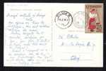 Nice Franking  National Costume  Stamps 40 Bani   On   PC ,  1959. - Lettres & Documents