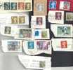 England Lot Gestempelter Marken Auf Fragmenten Der Letzten Jahre, Used Stamps - Andere & Zonder Classificatie