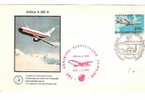 27837)cartolina Illustratoria Airbus A 300 B Con 2'40 Ft + Annullo Da Amburgo A Città 1-7-1979 - Harburg