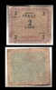 2 LIRE - N° A 17098950 A - SERIES 1943. - Occupazione Alleata Seconda Guerra Mondiale