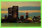 TORONTO, ONTARIO - SKYLINE AT TWILIGHT AS SEEN FROM THE TORONTO ISLANDS - TRAVEL IN 1969 - - Toronto