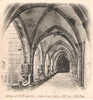 76 -SEINE MARITIME - CPA  SAINT-WANDRILLE - Galerie Du Cloître De L´Abbaye;XV° Siècle - Saint-Wandrille-Rançon