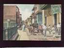 Puerto Rico Calle De La Luna (moon Street) San Juan édit.waldrop En 1909 Couleur Animée Attelage De Boeufs Belle Carte - Puerto Rico