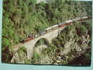 07-02-tournon-lamastre-train A Vapeur Dans Les Gorges Du Doux -ligne-chemin De Fer Du Vivarais - Tournon