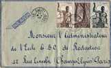 Congo. Lettre Avion Sibiti 14 11 49. - Cartas & Documentos