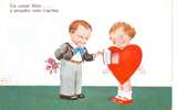 ILLUSTRATEURS-ref 365-illustrateur John Wills -un Coeur Libre -theme Enfants - Carte Bon Etat - - Wills, John