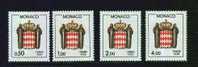 Monaco-1986- Stemma-Unificato Tax 83/86- Nuovo Senza Linguella - Postage Due