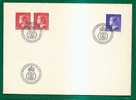 SWEDEN - 1977 Roi Charles XVI First Day Cover - Yvert # 954a+955 - Lettres & Documents