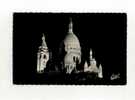 - FRANCE 75 . PARIS LA NUIT . LA BASILIQUE DU SACRE-COEUR - Paris La Nuit