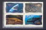 Canada Scott # 1644a MNH VF Ocean Water Fish LL Corner Block.........................(dr2) - Blocks & Sheetlets