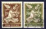 ##Portugal 1962. Archangel Gabriel. Michel 915-16. Cancelled (o) - Usado