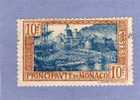 MONACO TIMBRE N° 103 OBLITERE SERIE ARMOIRIES EFFIGIES ET VUES LE PALAIS PRINCIER - Used Stamps
