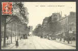 France 1011. Paris - L´Avenue De Wagram  C.M.  Paris 1909 Cancel To Danemarc (Animée) - Arrondissement: 17
