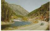 Stevens Pass Highway 2, Cascades WA On C1940s Postcard, Union Oil Postcard, Auto - Other & Unclassified