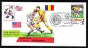Coupe Du Monde De Football USA ´94, Oblitération Roumanie,match  ROMANIA - SUA ,1994. - 1994 – USA