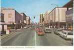Bremerton WA Street Scene On 1960s/70s Vintage Postcard, Auto Store Business Signs, Sports Car - Autres & Non Classés