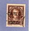 MONACO TIMBRE N° 115 OBLITERE 10EME ANNIVERSAIRE DE L AVENEMENT DU PRINCE LOUIS II - Used Stamps