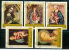 ● Tematica  :  ARTE - Madonne - OMAN - Serie Di 5  Valori  - Lotto T291 - Paintings