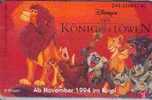 # GERMANY S45_94 Lion King Disney 12 Ods 11.94 -disney- Tres Bon Etat - S-Series : Guichets Publicité De Tiers