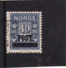 M-4369 - Norvege Yv.no.137 Oblitere - Oblitérés