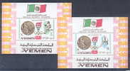 YEMEN Royaume Bk141B/42B Jeux Olympiques - Mexico - Verano 1968: México