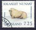 #Greenland 1991. Seals.  Michel 214. Cancelled (o) - Usados