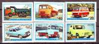 ROMANIA  1975  ** Mi 3303/08, CARS,DACIA OLCIT ETC., MNH,OG. - Camiones