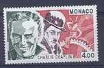 MONACO 1680 Charlie Chaplin - Acteurs