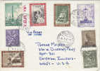 Vatican-1967 Air Mail Cover Sent To USA - Usados