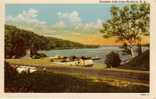 Newbury New Hampshire NH - Sunapee Lake - Voitures Cars - 1950s - Neuve Unused - Sonstige & Ohne Zuordnung
