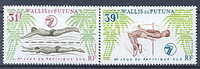 WALLIS & FUTUNA 0243/44 Jeux Du Pacifique Sud - Unused Stamps