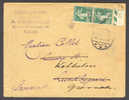 France ROUEN 1925 Cover To Danish Nobleman At KATHOLM Castle Denmark Deluxe LUNDBY Brotype IIa SCARCE Danish Cancel !! - Cartas & Documentos