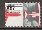 Netherlands Nederland Pays Bas Niederlande Holanda 1606 Used; Flugzeuge, Avion, Avion, Aeroplanes - Flugzeuge