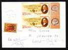 Nice Franking 3 Stamp On Registred Cover. - Cartas & Documentos