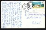 Ship OLTENITA Stamp 40 Bani On PC 1961 Romania. - Cartas & Documentos